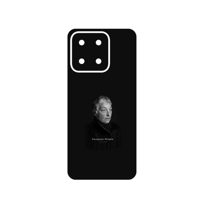 برچسب پوششی ماهوت مدل Portrait of a European Woman مناسب برای گوشی موبایل آنر X5b Plus