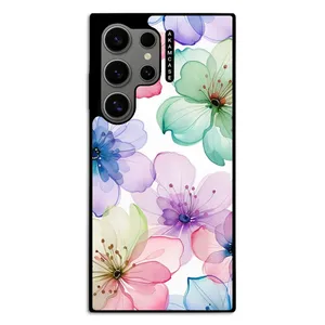AKAM AMC-WSGS24U-FLOWERS-34 Cover For Samsung Galaxy S24 Ultra