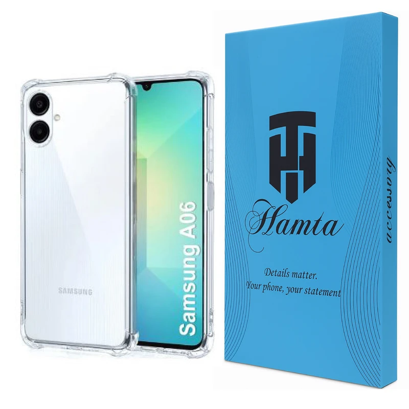 کاور همتا مدل بی رنگ مناسب برای گوشی موبایل سامسونگ Galaxy A06