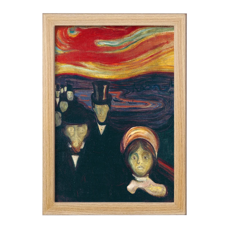 تابلو خندالو مدل نقاشی اضطراب ادوارد مونک کد F12490