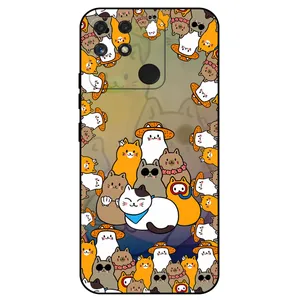 Megafone Cats 7717 Cover For Realme Narzo 50A