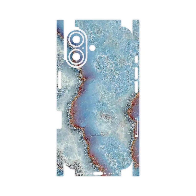 برچسب پوششی ماهوت مدل Blue_Ocean_Marble-FullSkin مناسب برای گوشی موبایل اپل iPhone 16