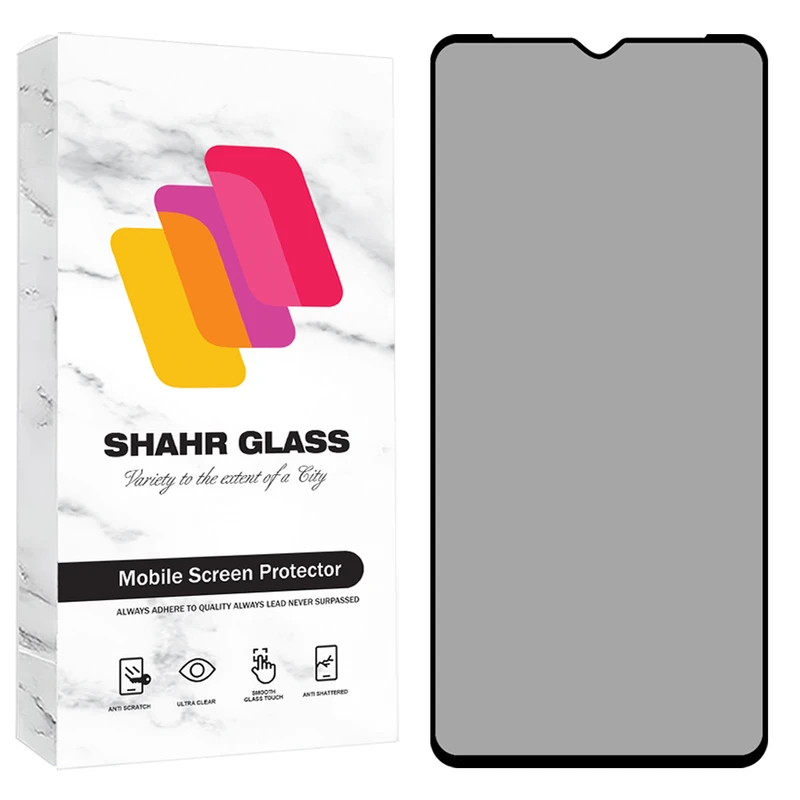 محافظ صفحه نمایش حریم شخصی شهر گلس مدل PRIS30 مناسب برای گوشی موبایل نوکیا G10 / G11 / G11 Plus / G20 / G21 / وکال  V0 Plus / V01 / بلک ویو  BlackView Wave 6C / BlackView A52 Pro