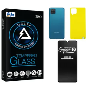 PK Delta Screen Protector For samsung a12 With Back Protector