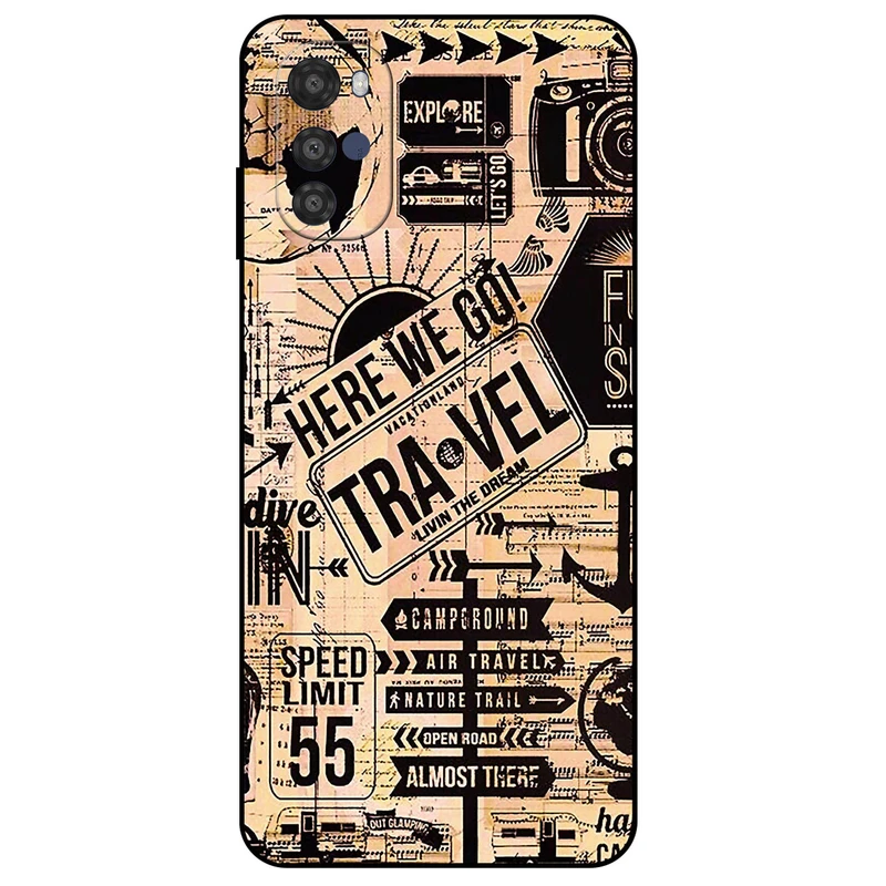 کاور مگافون طرح مسافرت مدل 8098 مناسب برای گوشی موبایل موتورولا Moto E32 / E32s
