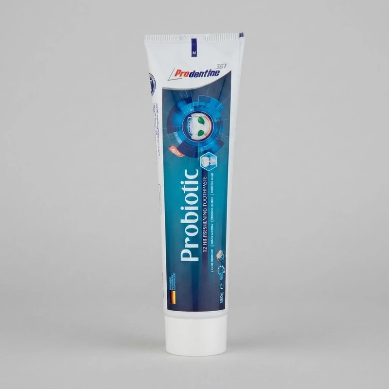 خمیر دندان پرودنتین 361 مدل Probiotic وزن 150 گرم 