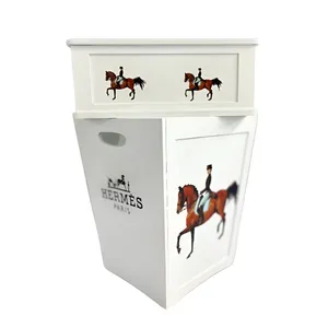 ست سطل و جای دستمال کاغذی مدل 296