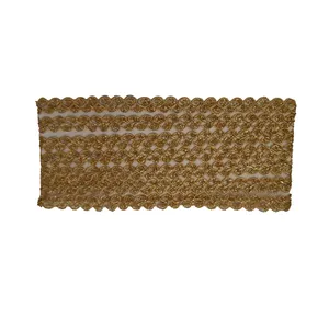 نوار یراق مدل اکلیل دار هندی کد beg طول 2 متر