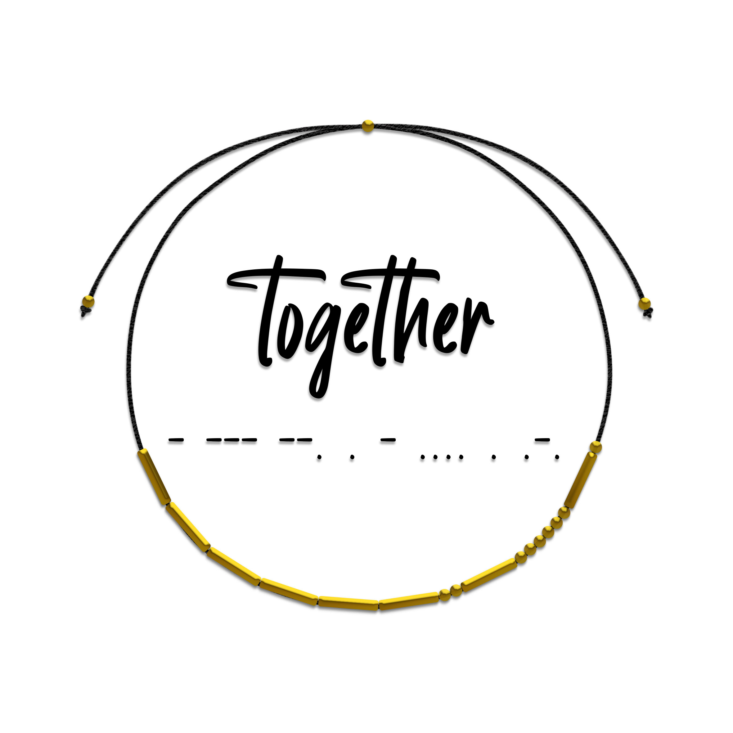 دستبند ماهوت مدل مورس کد TOGETHER - G