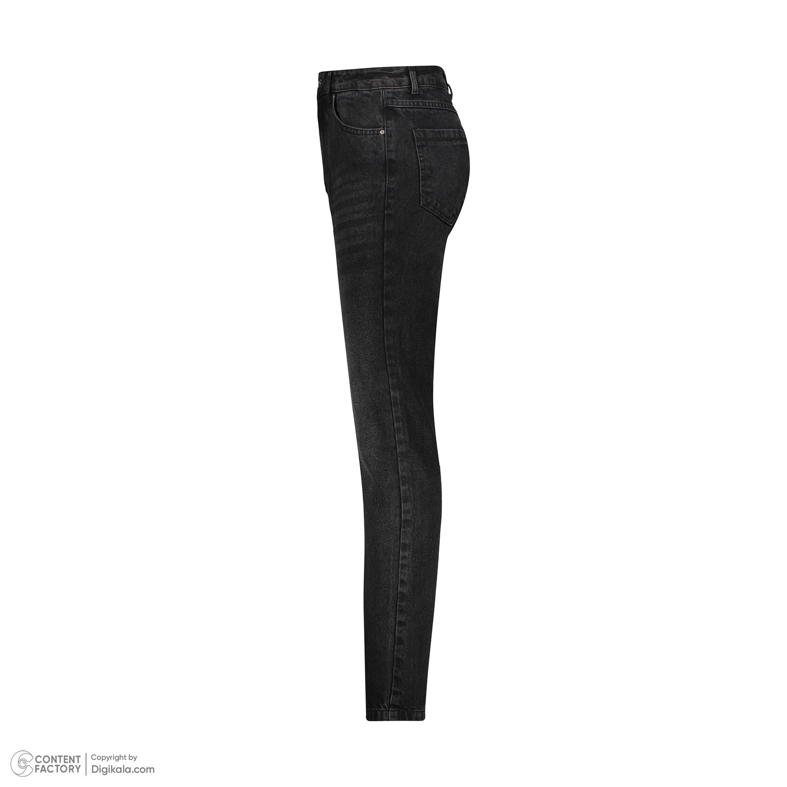 شلوار جین مردانه پاتن جامه مدل راسته کد 101121020170846 رنگ مشکی -  - 4