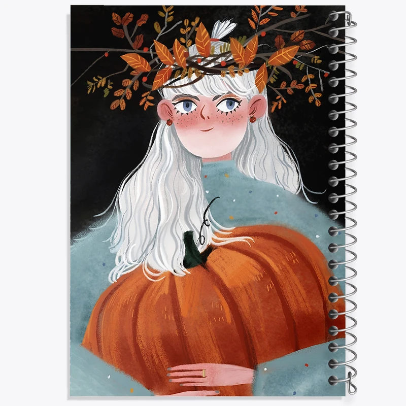 دفتر مشق 50 برگ خندالو طرح دخترانه کد F7425