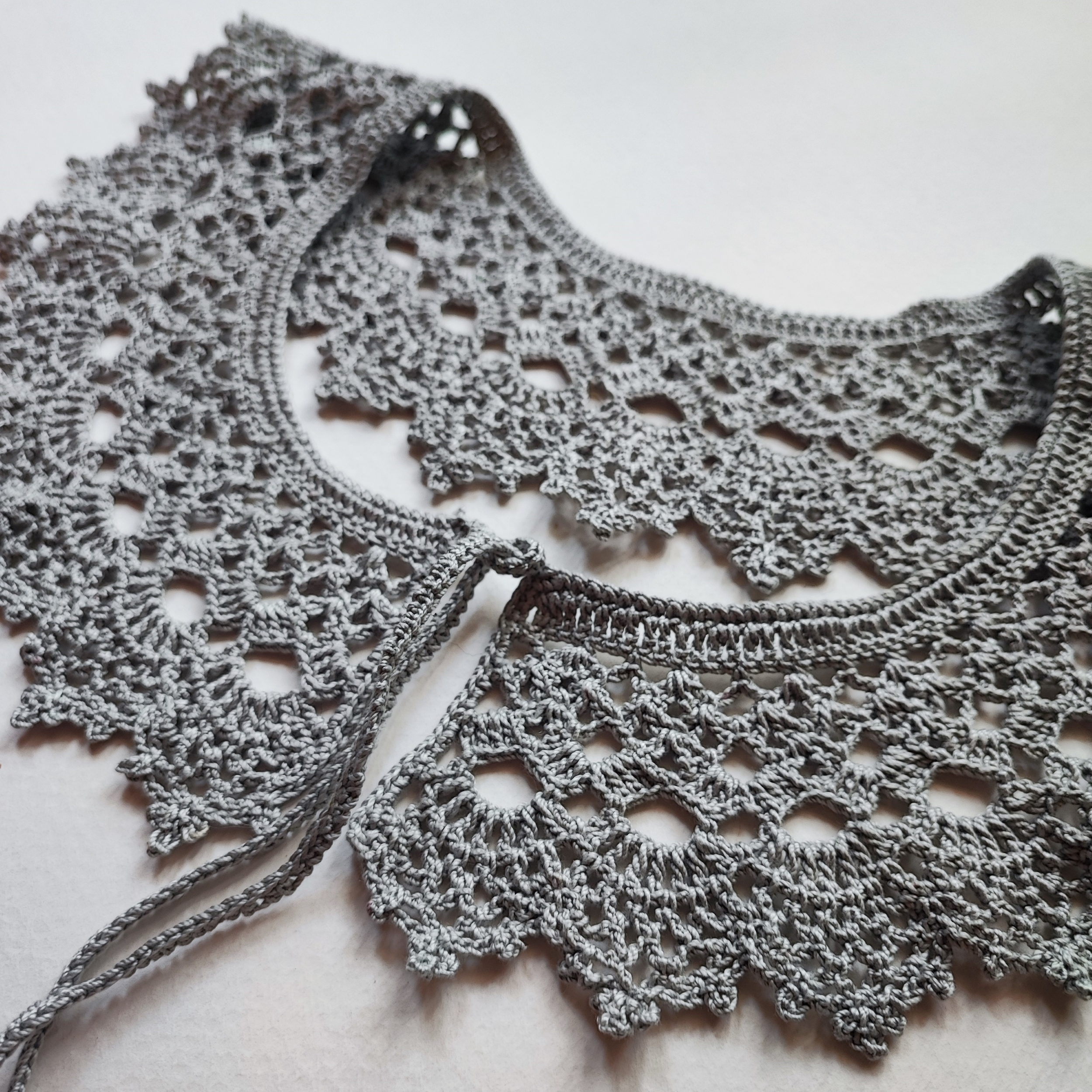 یقه تزیینی زنانه مدل بافتنی کد G03