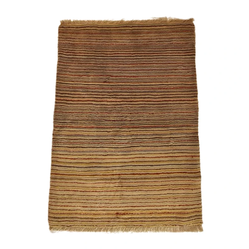 گبه فرش دستباف یک ونیم متری مدل بافت قشقای شیراز کد NKP.Z.N/64