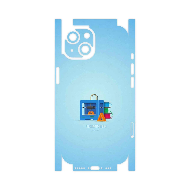 برچسب پوششی ماهوت مدل 3D Printer-FullSkin مناسب برای گوشی موبایل اپل iPhone 15
