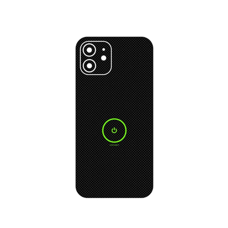 برچسب پوششی ماهوت مدل Minimal Power Button مناسب برای گوشی موبایل اپل iPhone 12