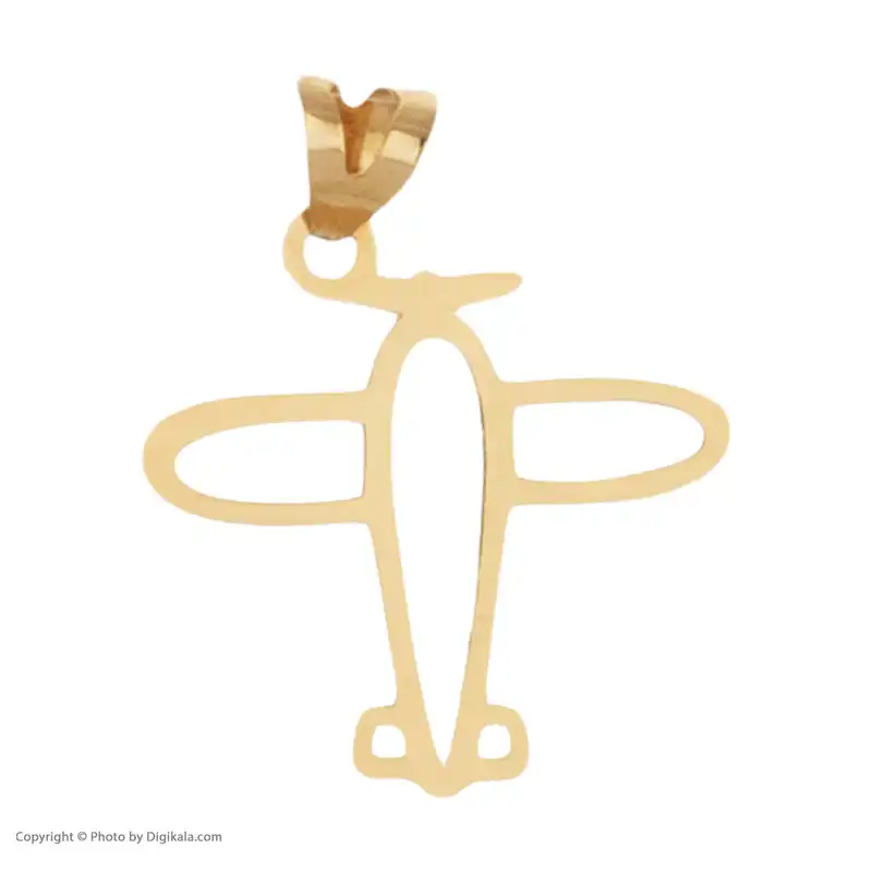 آویز گردنبند طلا 18 عیار زنانه الن نار مدل ELN1138