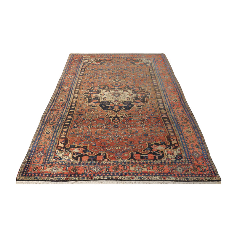 فرش دستبافت چهار و نیم متری طرح کردی کد 11.97.1224