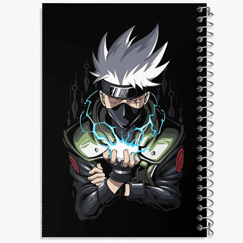 دفتر مشق 50 برگ خندالو مدل کاکاشی هاتاکه انیمه ناروتو Naruto  کد 11253