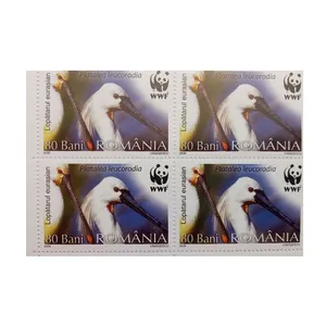 تمبر یادگاری مدل گونه های در حال انقراض مجموعه 4 عددی