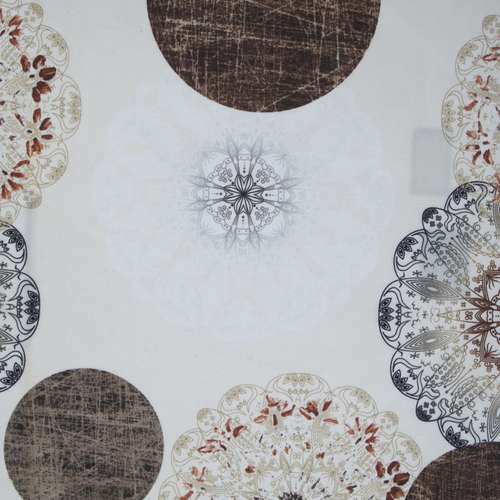 پارچه مبلی مدل آبرنگی خورشیدی کد 1 