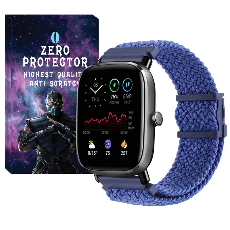 بند زیرو مدل Braided Magnet ZR مناسب برای ساعت هوشمند امیزفیت GTS / GTS 2 / GTS 2 mini / GTS 2E / GTS 3