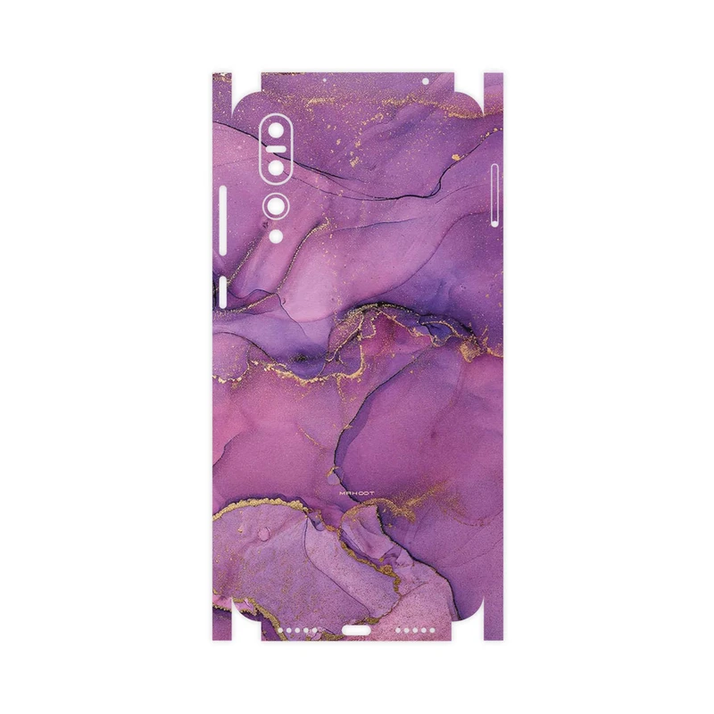 برچسب پوششی ماهوت مدل Purple Marble-FullSkin مناسب برای گوشی موبایل هوآوی P20 Pro