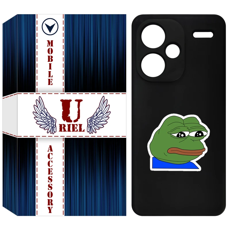 کاور یوریل مدل KSH کد 86 طرح قورباغه مناسب برای گوشی موبایل شیائومی Redmi Note 13 Pro Plus