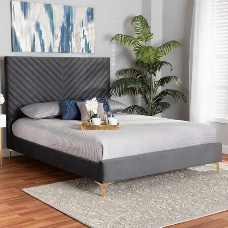 تخت خواب کد M.P 5552 دو نفره سایز 140×200 سانتی متر