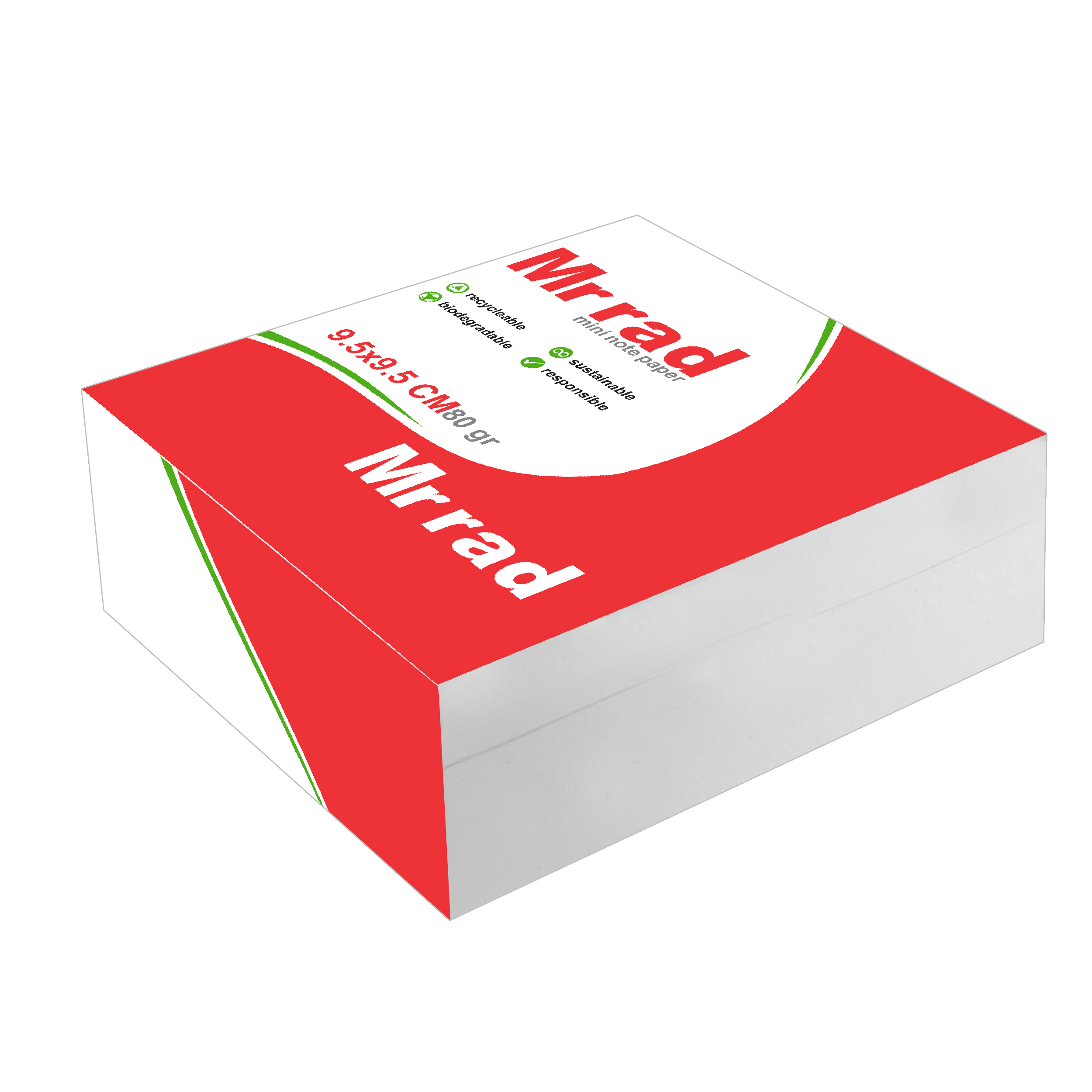 کاغذ یادداشت مستر راد مدل تیلور کد W-1385 بسته 400 عددی
