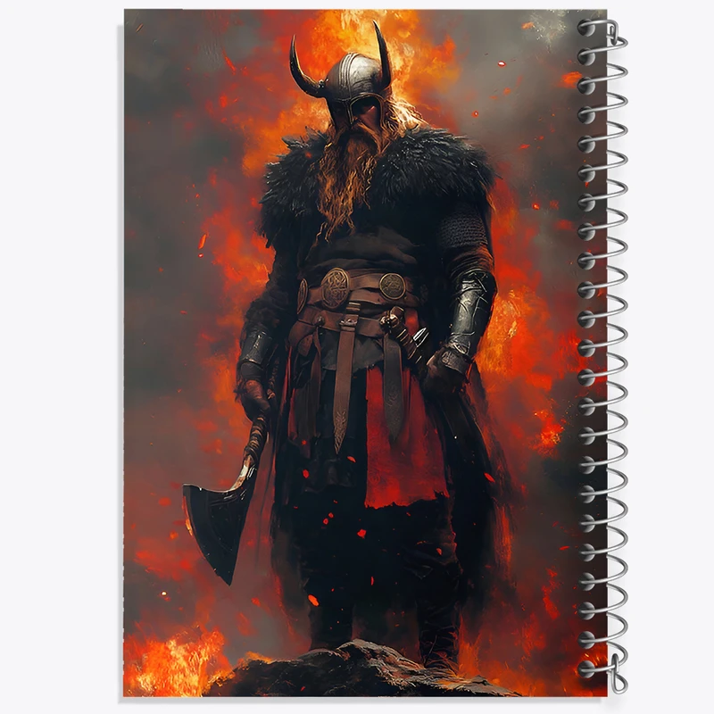 دفتر لیست خرید 50 برگ خندالو طرح وایکینگ کد F6618