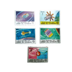 تمبر یادگاری طرح فضا کد faza-720 مجموعه 5 عددی