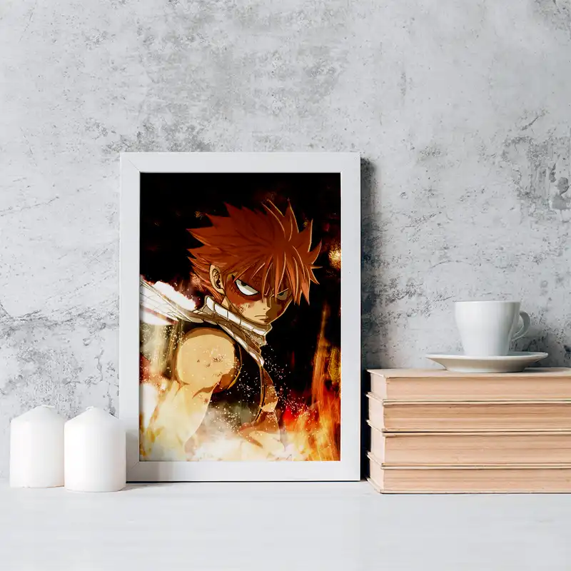 تابلو خندالو مدل ناتسو انیمه فری تیل کد 16522