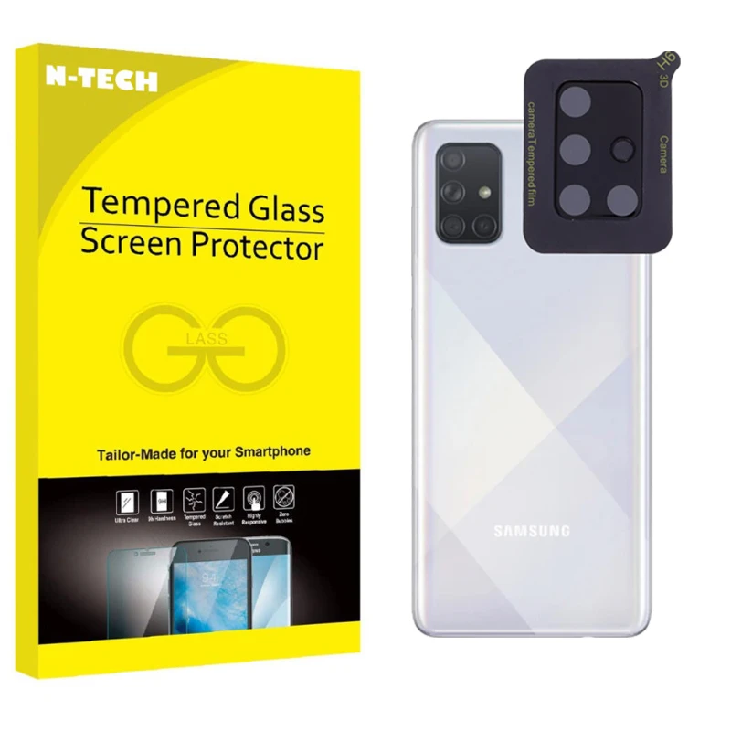 محافظ لنز دوربین انتک مدل sh3d مناسب برای گوشی موبایل سامسونگ Galaxy A51 