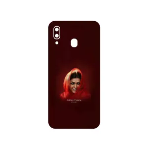 MAHOOT Portrait of an Indian Woman Cover Sticker for Samsung Galaxy M10s