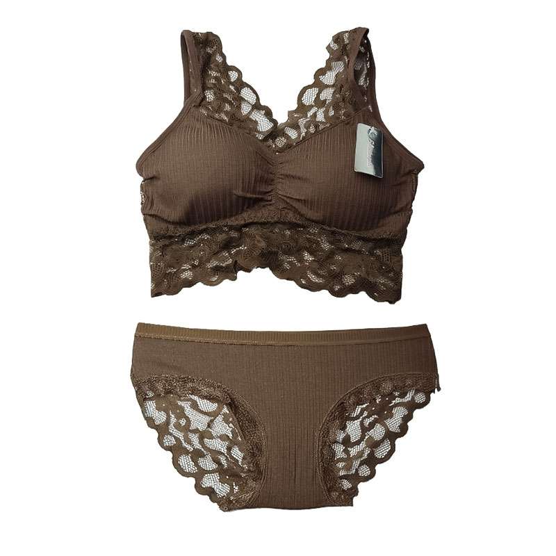  ست شورت و نیم تنه زنانه مدل گیپور دار کبریتی