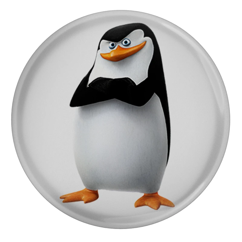 مگنت مدل S13140 طرح کارتون حیوانات ماداگاسکار