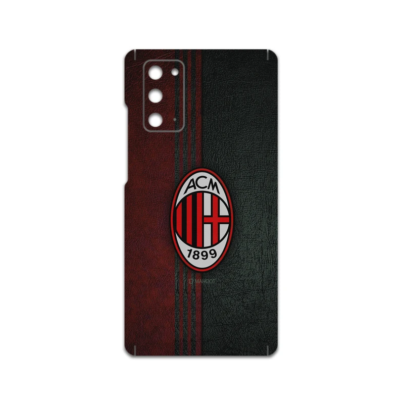 برچسب پوششی ماهوت مدل AC-Milan-FC مناسب برای گوشی موبایل سامسونگ Galaxy Note20
