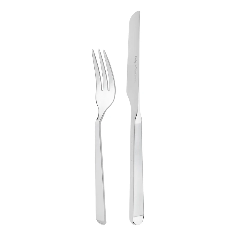 سرویس کارد و چنگال 12 پارچه 6 نفره یونیک مدل 5800 ورژن 5