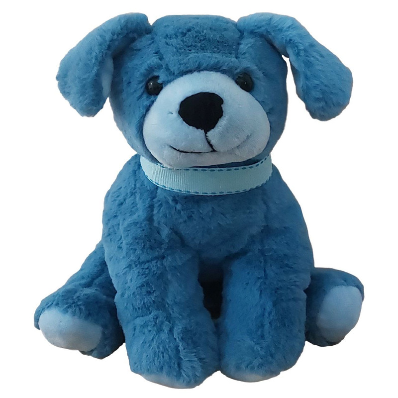 عروسک طرح سگ پاپی مدل The Puppy Blue کد SZT7/480 ارتفاع 20 سانتی متر
