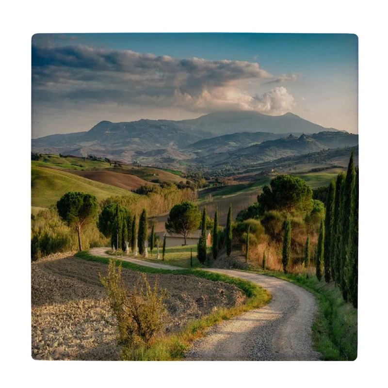 زیر لیوانی  طرح جاده جنگلی کد    6223073_5736