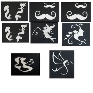  شابلون تتو موقت مدل 2022 مجموعه 8 عددی