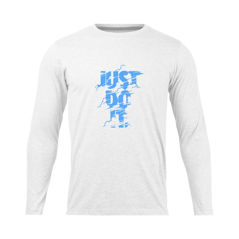 تی شرت آستین بلند مردانه مدل just do it کد 0863