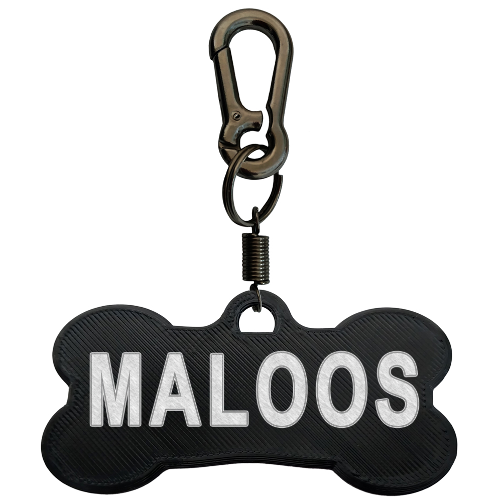 پلاک شناسایی سگ مدل MALOOS