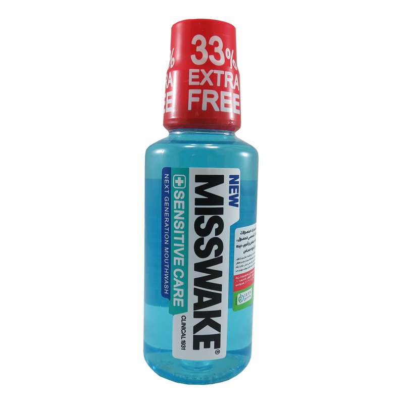 دهان شویه میسویک مدل Sensitive Care حجم 400 میلی لیتر دهان شویه میسویک مدل Sensitive Care حجم 400 میلی لیتر