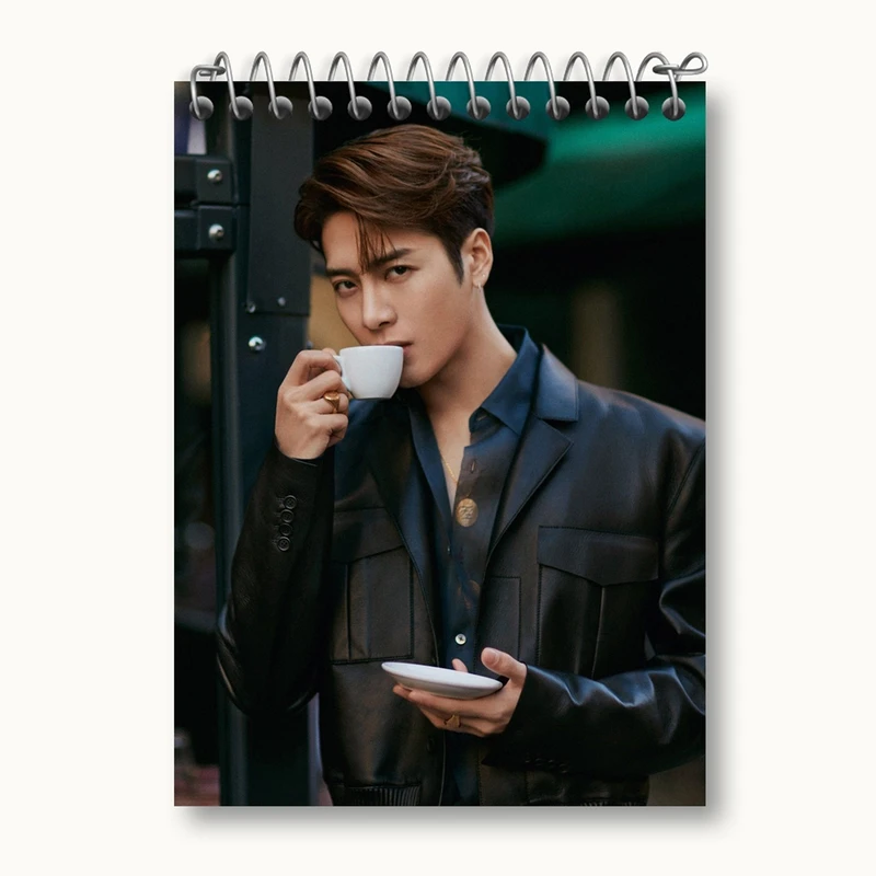 دفتر یادداشت 50 برگ خندالو مدل جکسون گروه گات سون GOT7 کد 20959