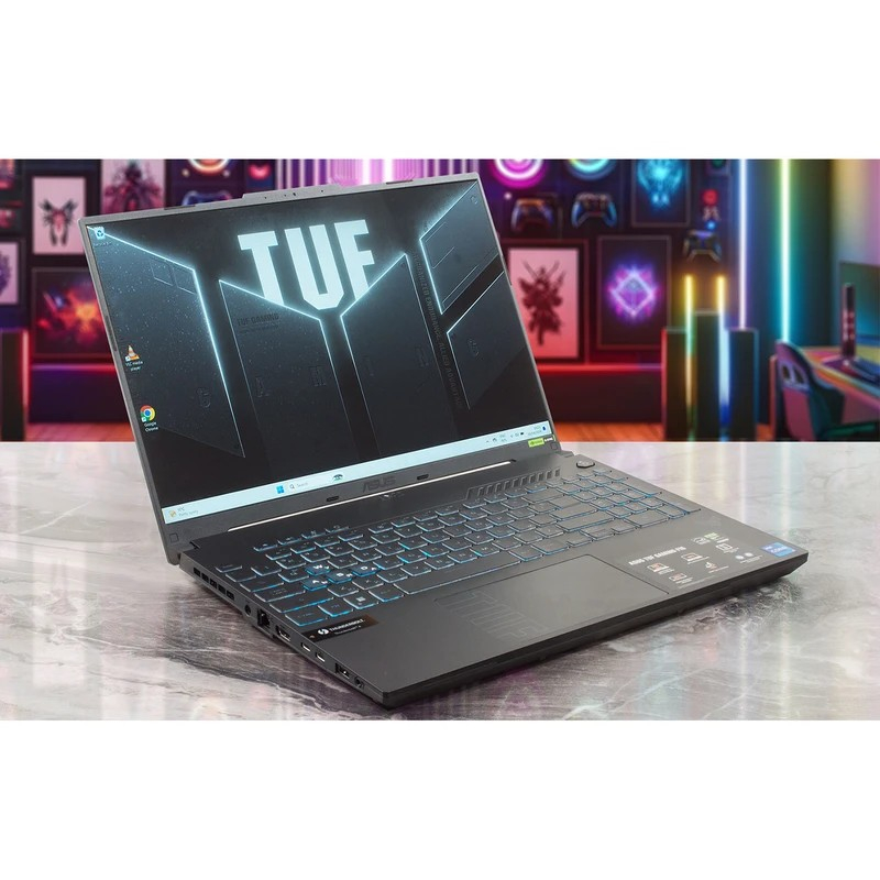 لپ تاپ 16 اینچی ایسوس مدل TUF Gaming F16 FX607VU-RL081-Core 5 210H-RTX4050 6GB-16GB DDR5 4800MHz-1TB SSD-FHD 144Hz
