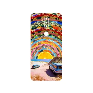 MAHOOT Collage of Orange Sky Cover Sticker for Nokia 2.4