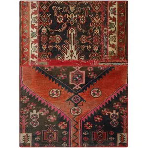 کلاژ فرش دستبافت یک متری فرش هریس کد 101932