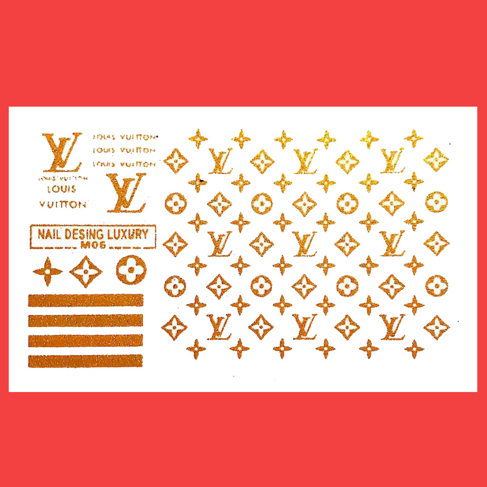 استیکر طراحی ناخن مدل M06T