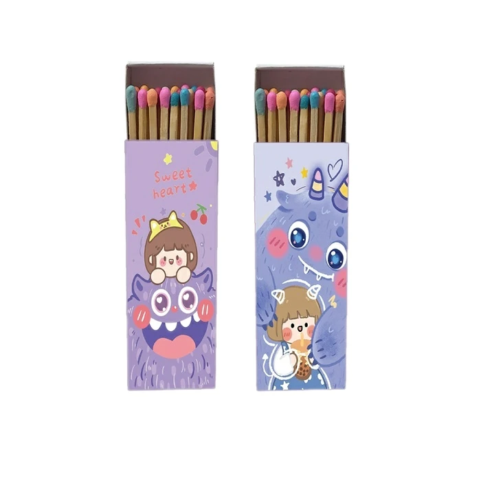 کبریت مدل فانتزی طرح هیولای دوست داشتنی مجموعه 2 عددی